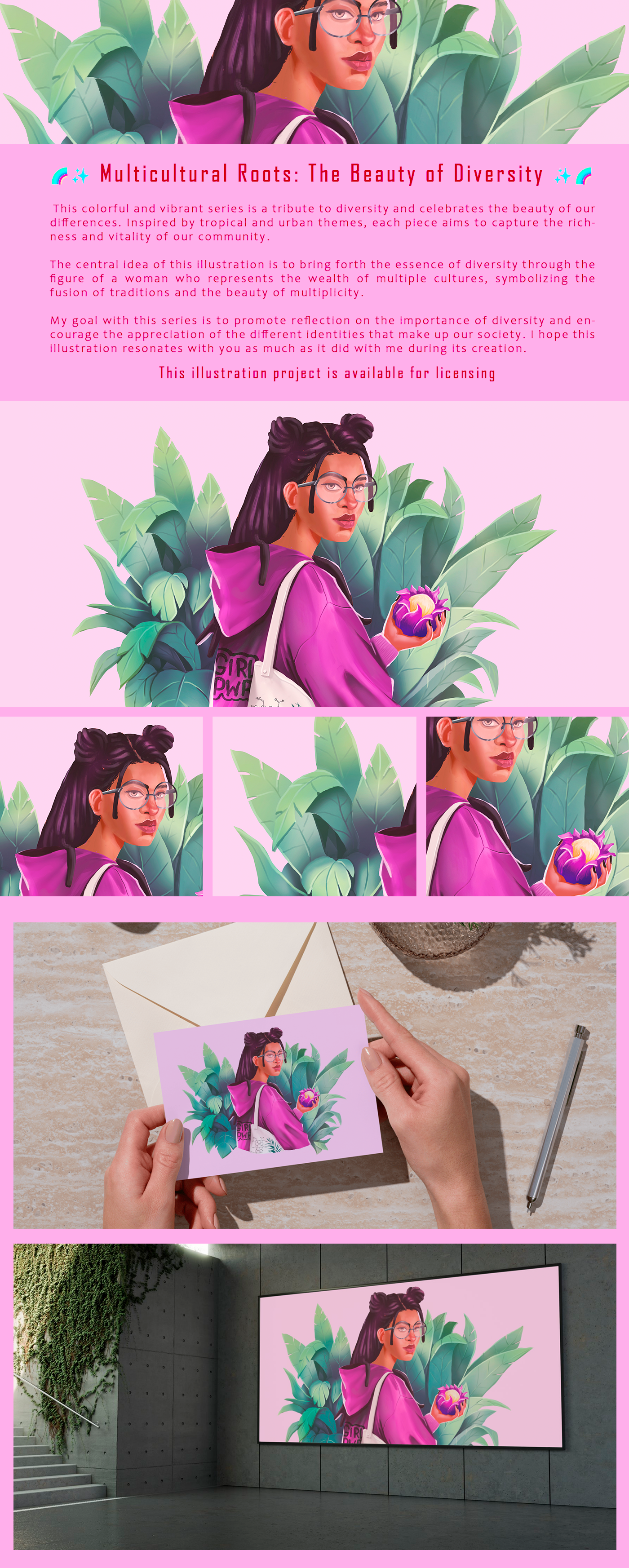 Template projeto behance