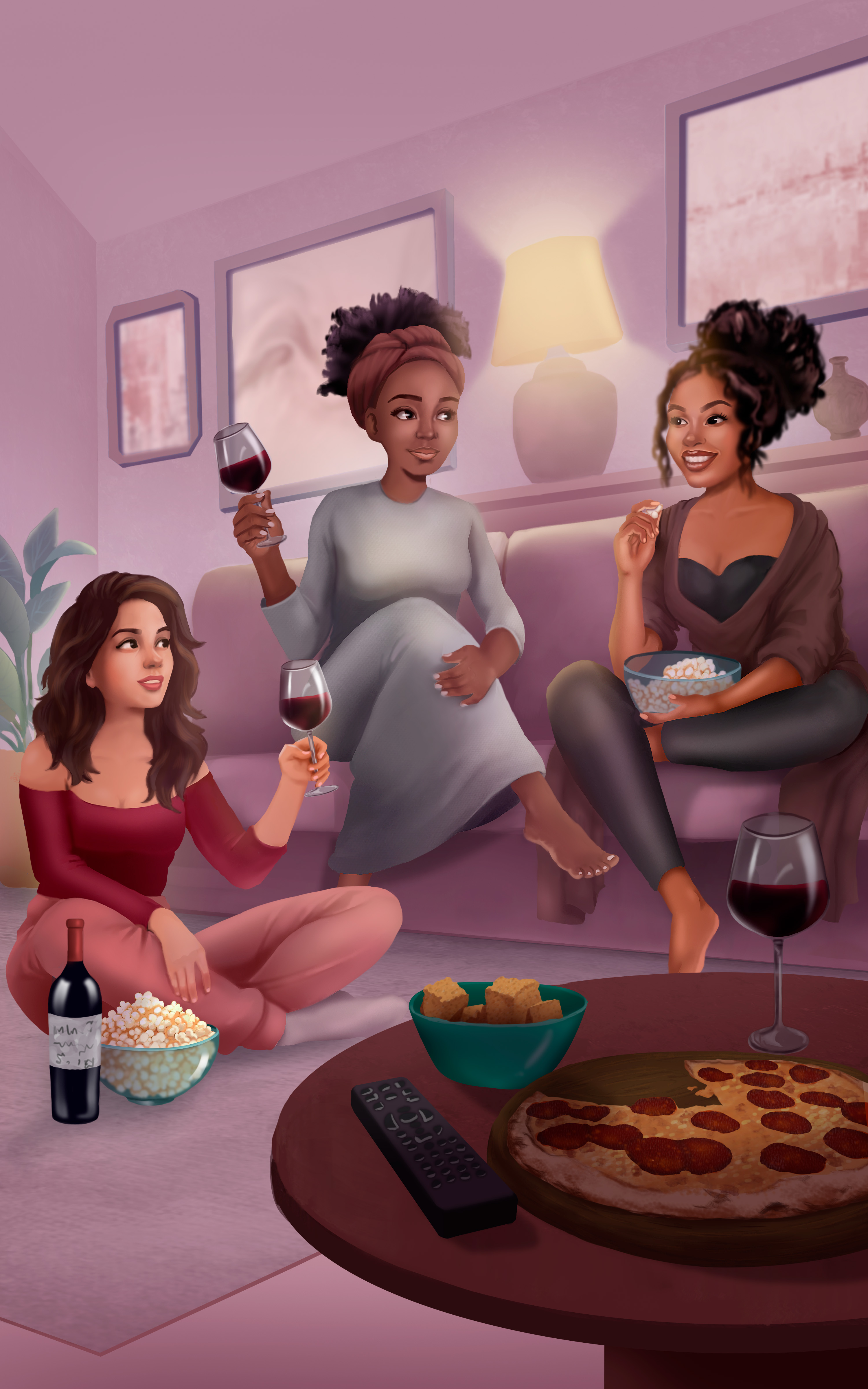 Piece of us chapter illustration